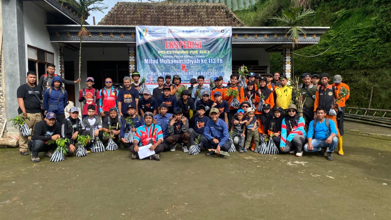 GERAKAN HIJAU MERBABU 113: KOLABORASI MDMC BOYOLALI DAN SURAKARTA UNTUK MENYELAMATKAN SUMBER AIR TUK SUCI