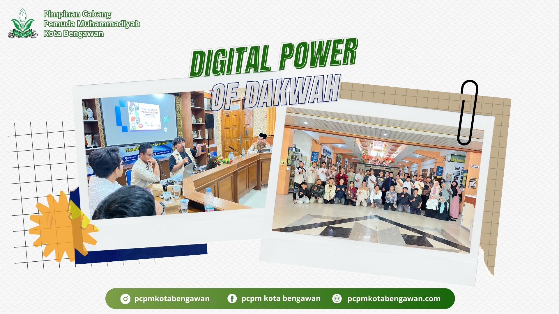 [ID] DIGITAL POWER FOR DAKWAH: PEMUDA MUHAMMADIYAH SOLO GELAR PELATIHAN MEDIA SOSIAL SERU UNTUK PEMULA