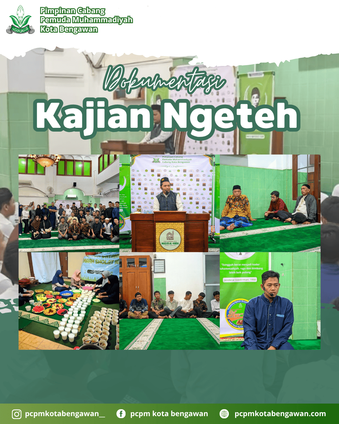 PCPM KOTA BENGAWAN GELAR KAJIAN NGETEH BERSAMA UST. HABIB ADNAN