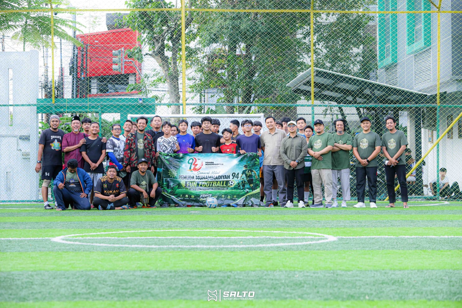 PUNCAK SEMARAK MILAD PEMUDA MUHAMMADIYAH KE 94, PCPM KOTA BENGAWAN GELAR FUN FOOTBALL ANTAR PEMUDA MASJID